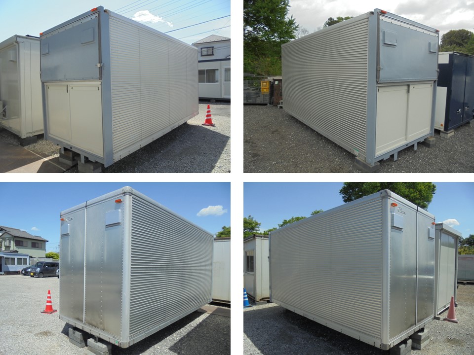 トラックコンテナ 箱 4ｔロング 6700x2430x2600 アルミバン 冷凍冷蔵 